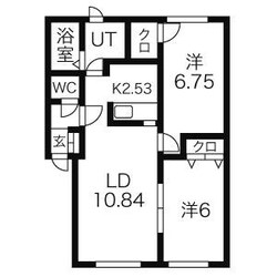 元町駅 徒歩11分 1階の物件間取画像